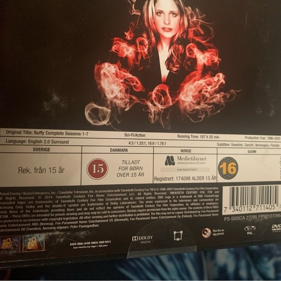📀- NEW | Buffy the Vampire Slayer | Complete COMPACT SLim Series 1-7
DVD Saga. - Picture 6 of 13